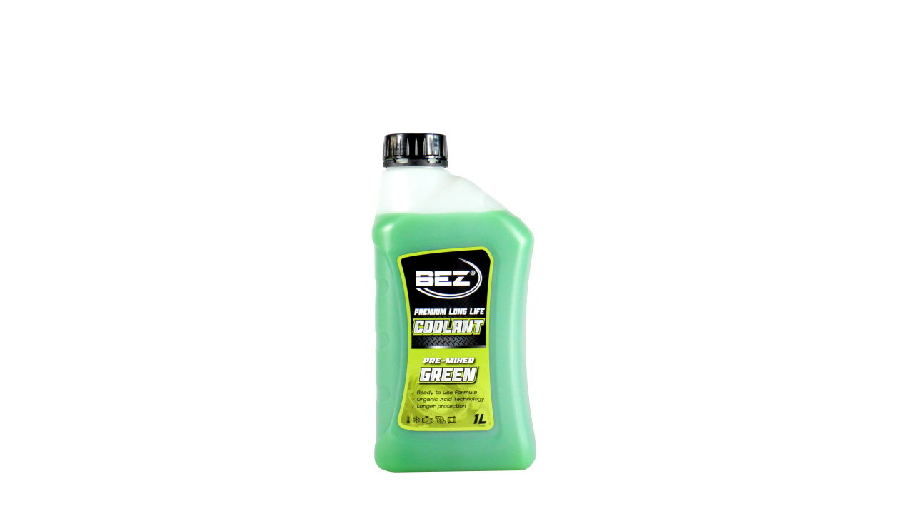 BEZ PREMIUM LONG LIFE COOLANT GREEN 1L BEZ AUTOPARTS